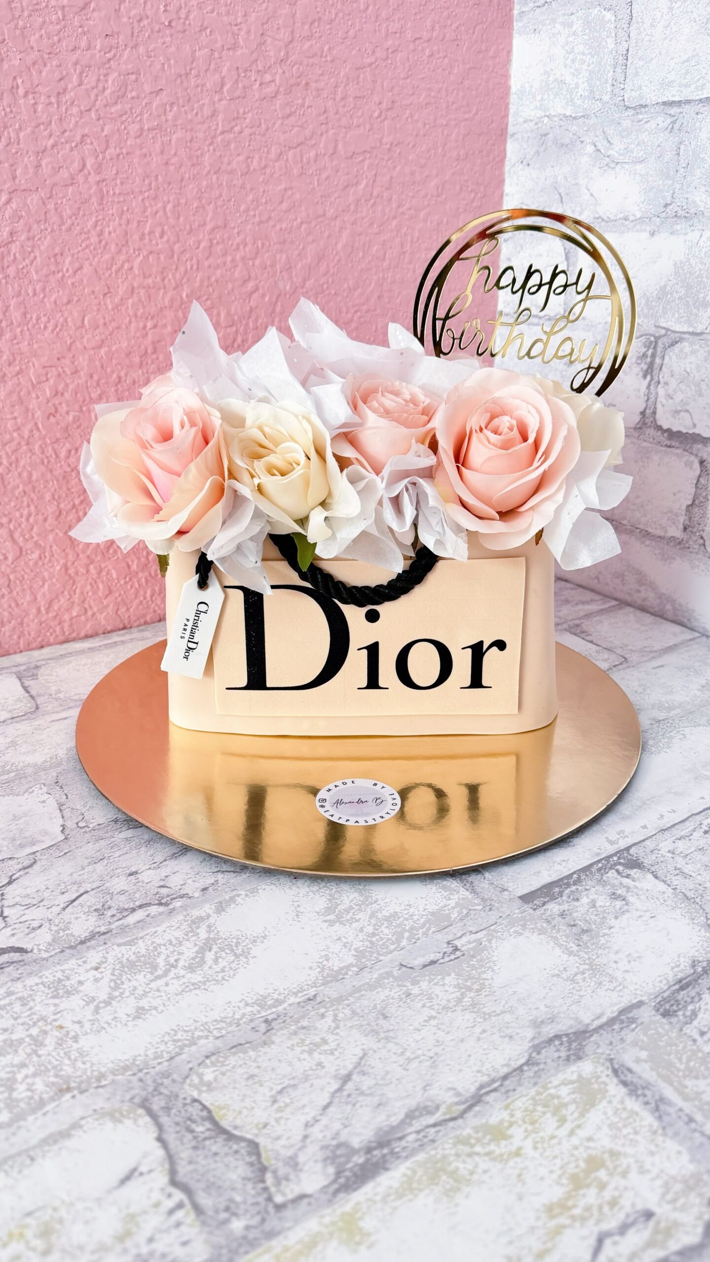 Luxury realistic cake